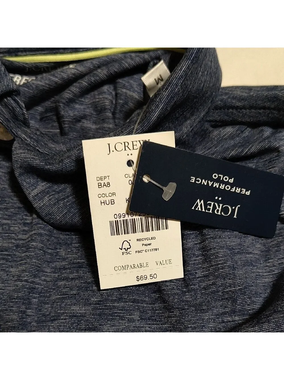 J. Crew Performance Polo
